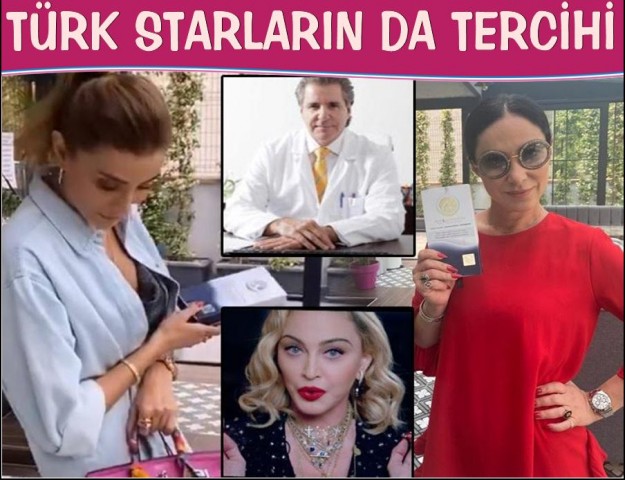 DÜNYA STARLARINDAN SONRA TÜRK STARLARIN DA TERCİHİ
