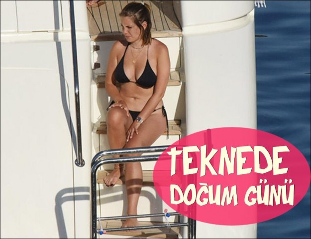 EDA ECE YENİ YAŞINI TEKNEDE KUTLADI!