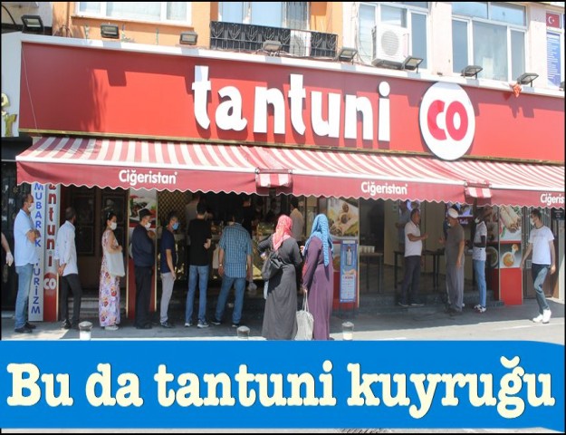 UZUN KUYRUK OLUŞTU