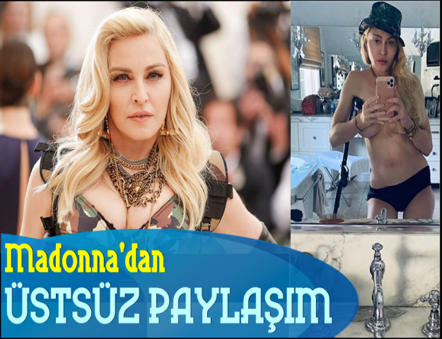 İÇ ÇAMAŞIRSIZ POZ VERDİ