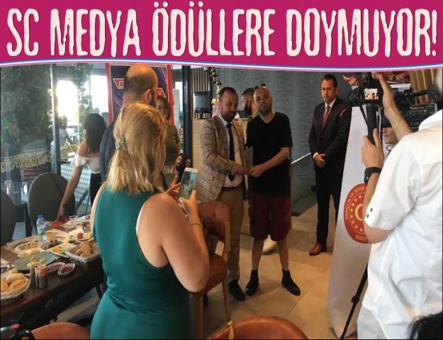 GESKON GAZETECİLİK ÖDÜLÜ SC MEDYA’YA VERİLDİ