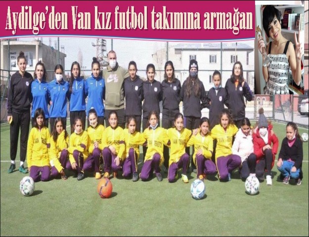 KIZ FUTBOL TAKIMINA HEDİYE