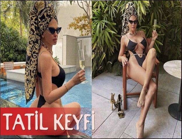 JELENA'DAN TATİL POZLARI