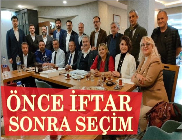 İŞ İNSANLARI İFTAR'DA BULUŞTU