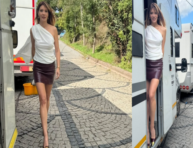 AYÇA VARLIER’DEN GÖZ KAMAŞTIRAN POZLAR