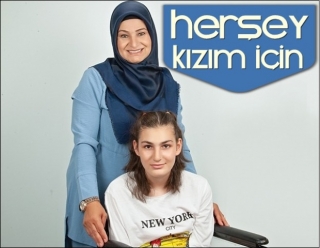 KIZI İÇİN KİTAP YAZDI