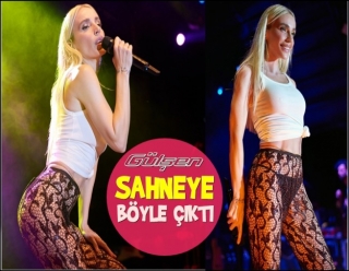 BİKİNİYLE SAHNEDE