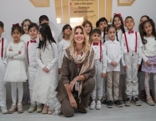 GÜLBEN ERGEN 60. ANAOKULU’NU ADIYAMAN’DA AÇTI